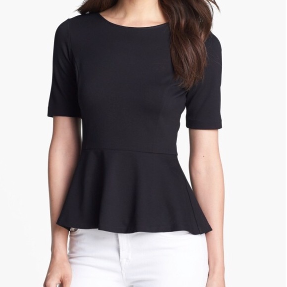 theory peplum top